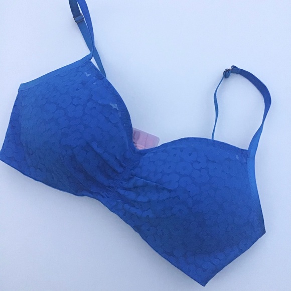 Savage X Fenty Intimates Sleepwear Savage X Fenty Blue Bralette Poshmark